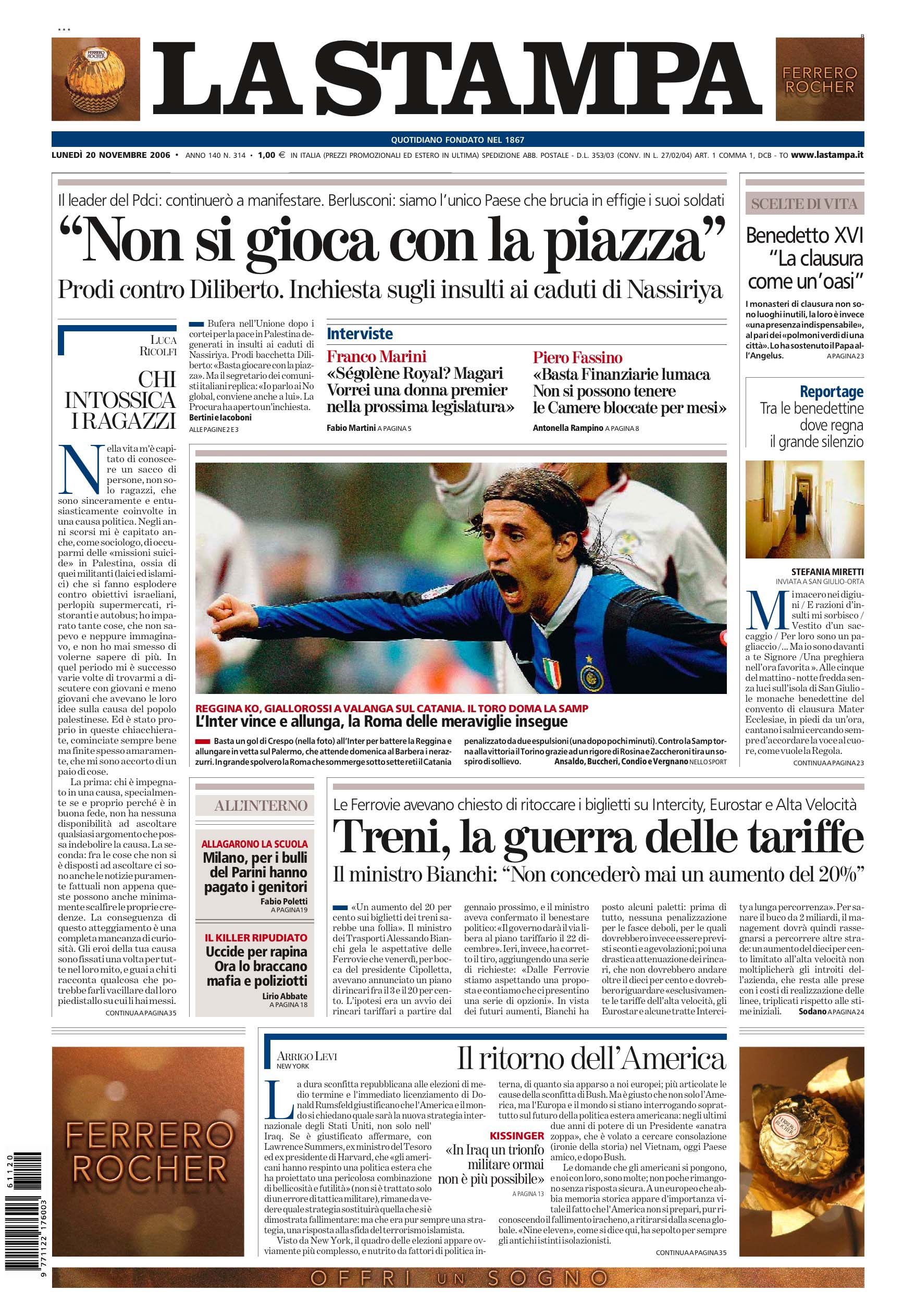 Italian Newspapers   Italian, Continuing and Intermediate A ...